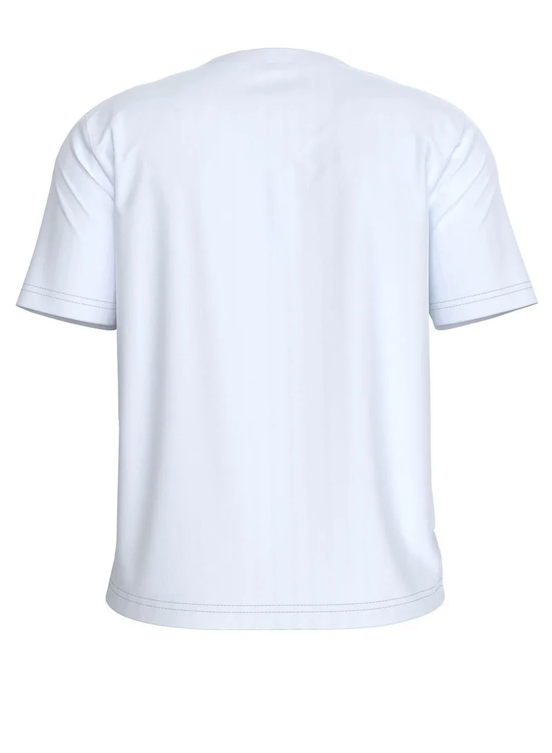 CALVIN KLEIN  Logo Crew Neck T-Shirt for Women | Best Price UAE