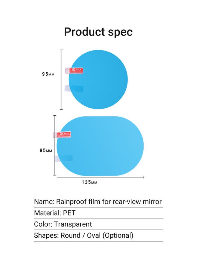 NIBEMINENT Mirror Rainproof Film - Image 3
