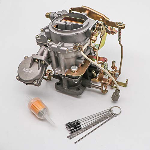 KIPA Carburetor For Land Cruiser 1969-1987 2F 4230CC FJ40 Engines, Replace OE Number 21100-61012, 21100-61050, 201055772420, With Carbon Dirt Jet Cleaner Tool Kit & Fuel Filter - Image 3