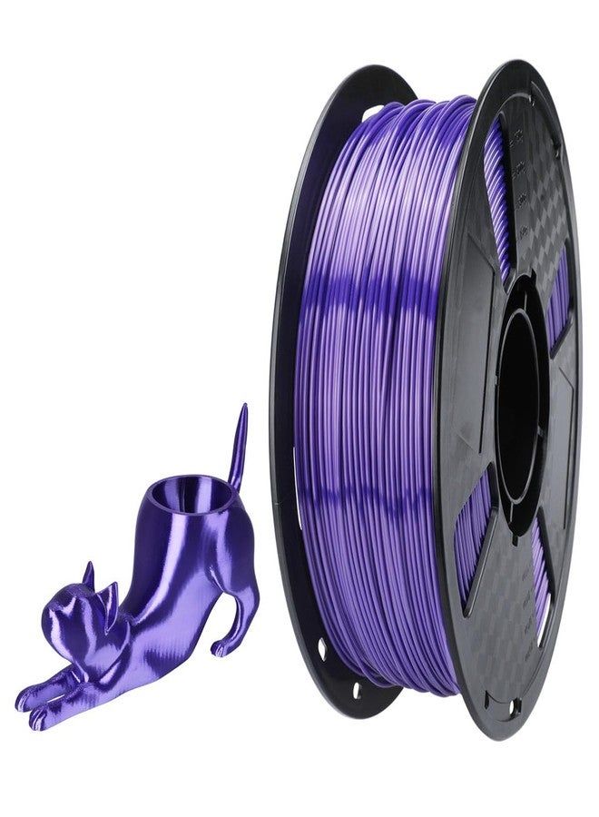CC3D خيوط CC3D الحريرية المصنوعة من مادة TPU، لون بنفسجي، قطر 1.75 مم، وزن 1 كجم، صلابة 57D، مناسبة لطابعات FDM ثلاثية الأبعاد، مواد طباعة ثلاثية الأبعاد، صلابة 57D أقوى من خيوط 98A الحريرية المصنوعة من مادة TPU. - Image 1