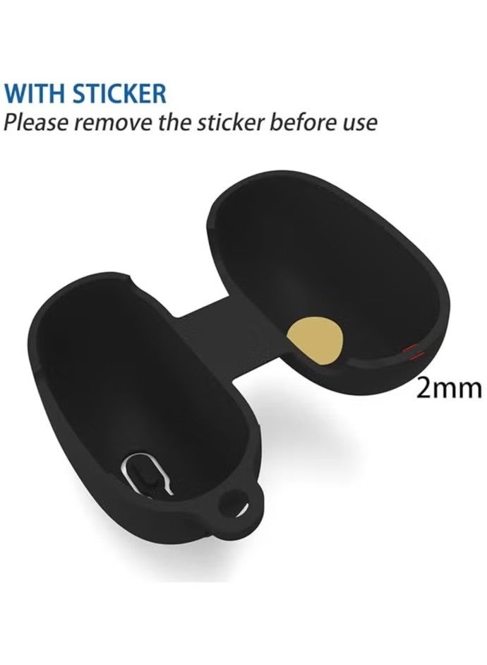 Soft Silicone Protective Case Cover for Huawei FreeClip with Cleaner Kit and Keychain - Image 4