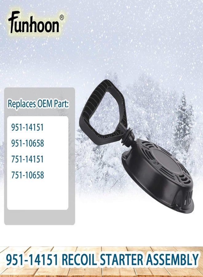 Funhoon 951-14151 Recoil Starter Assembly for MTD Cub Cadet Snow Blowers - Image 3