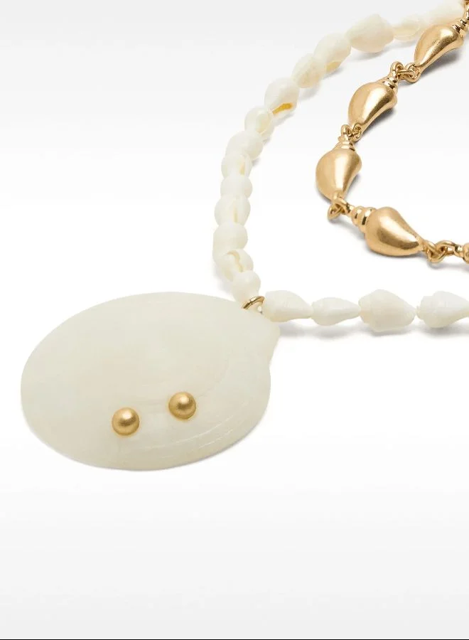 PARFOIS Shell Necklace Set