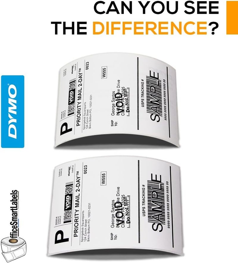 OfficeSmartLabels - 4 x 6 inch 4XL Internet Postage Shipping Labels, Compatible with 1744907 (1 Roll / 220 Labels Per Roll) - Image 4