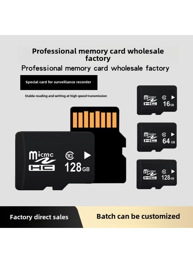 High-speed Expansion Mobile Phone Memory Card 16g 32g 64g Liter 512G 1TB Single Upgrade-Color:Double Blue Package In Double Card (with SD Card Sleeve)-Capacity:8GB-C10 High-speed Card - Image 3
