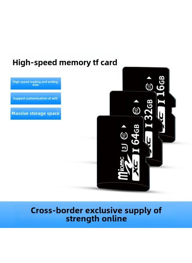 High-speed Expansion Mobile Phone Memory Card 16g 32g 64g Liter 512G 1TB Single Upgrade-Color:Double Blue Package In Double Card (with SD Card Sleeve)-Capacity:8GB-C10 High-speed Card - Image 5