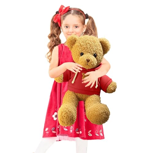 CHELEI2019 20 Giant Teddy Bear Stuffed Animal Cute Bear Plush Doll Toy Gifts for KidsRed - Image 1