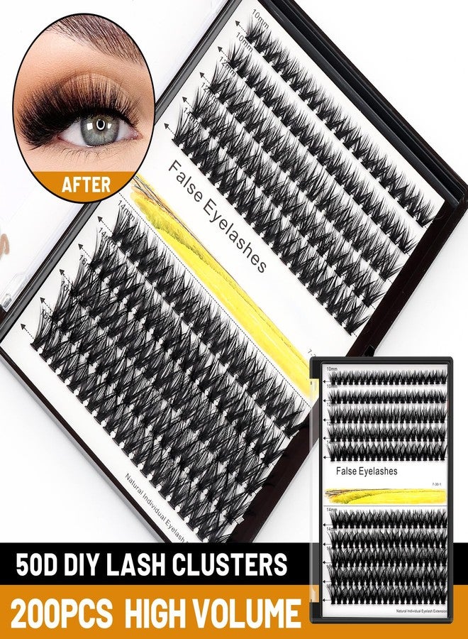 Vayator Eyelashes 10-12mm Mixed,12-14mm Mixed,14-16mm Mixed Mink Eyelashes Extension Natural Russian Volume Faux Eyelashes Individual Lashes Makeup Tools (50D-14-16mm Mixed) - Image 5