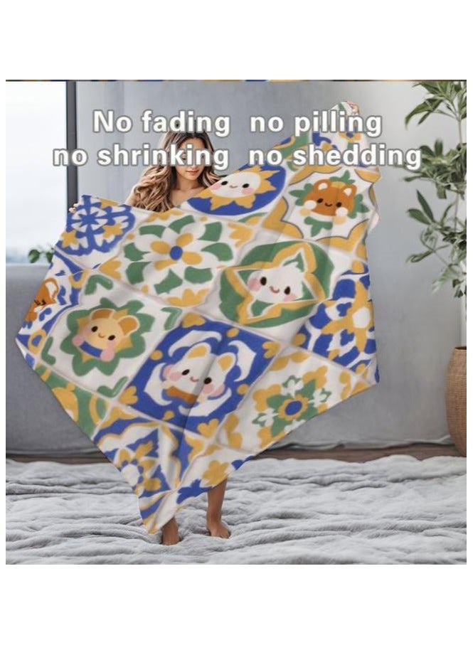 general Baby and children's cartoon flannel thin blanket (warm and comfortable, suitable for sleep, game use) 70cm*100cm - 545 - Image 1