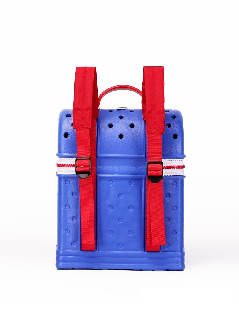 حقيبة شاطئ متينة من مادة EVA للأطفال | حقيبة كتب ملونة ومقاومة للماء للأطفال مع تعليقات ثابتة ممتعة | مريحة وسهلة التنظيف | - Image 3