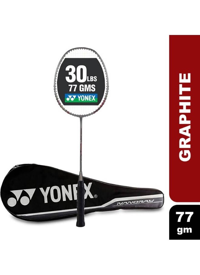 Yonex YONEX Nanoray 72Light Grey Strung Badminton Racquet  (Pack of: 1, 77 g)  - Image 1