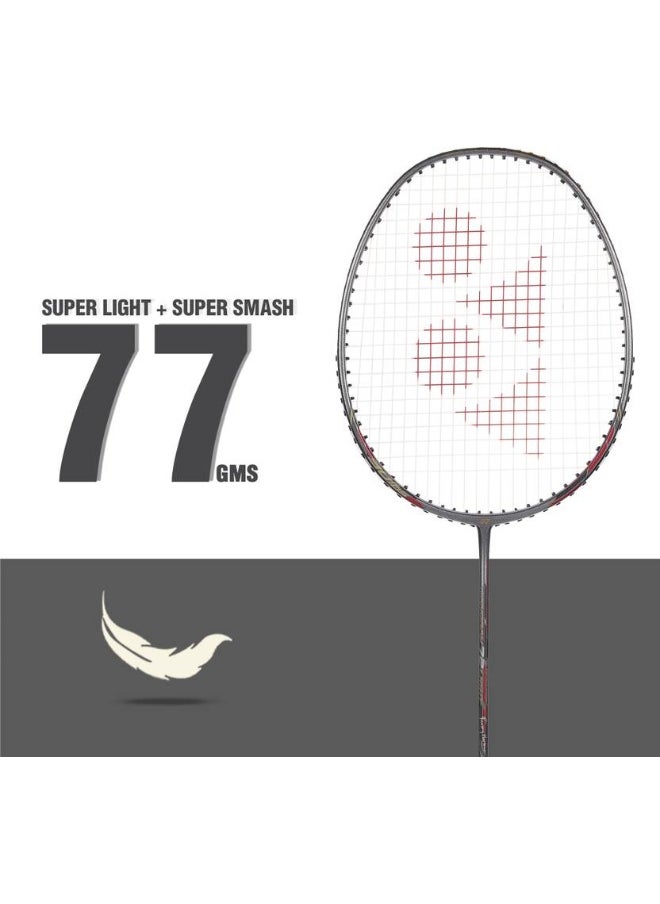 Yonex YONEX Nanoray 72Light Grey Strung Badminton Racquet  (Pack of: 1, 77 g)  - Image 4