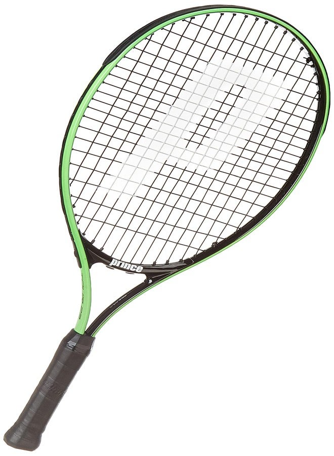 برنس مضرب تنس برينس تور 23 من الألومنيوم مع 12 كرة تنس برتقالية من المرحلة الثانية، وجوارب سوداء، وسوار معصم أسود/ذهبي - Image 3