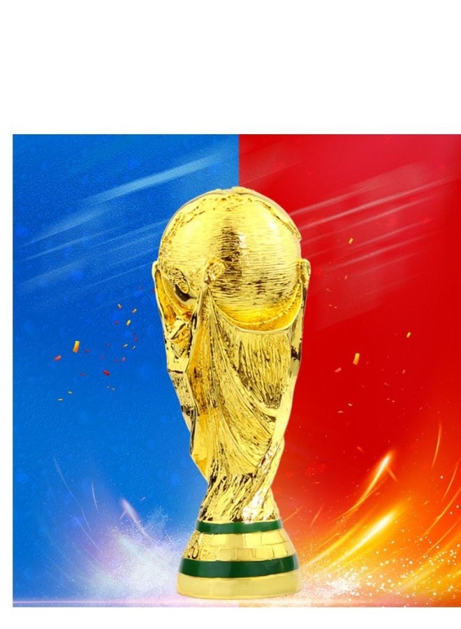 كياوكاي كأس العالم لكره القدم ذهبي/أخضر 21 سم - Image 1