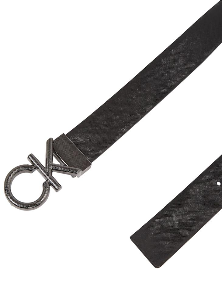 CALVIN KLEIN - Adjustable  Metal Saffiano 35Mm Belt - Image 1