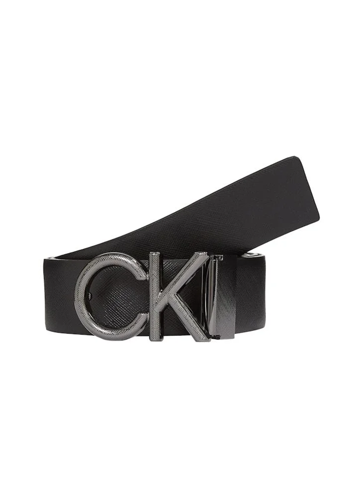 CALVIN KLEIN Adjustable  Metal Saffiano 35Mm Belt