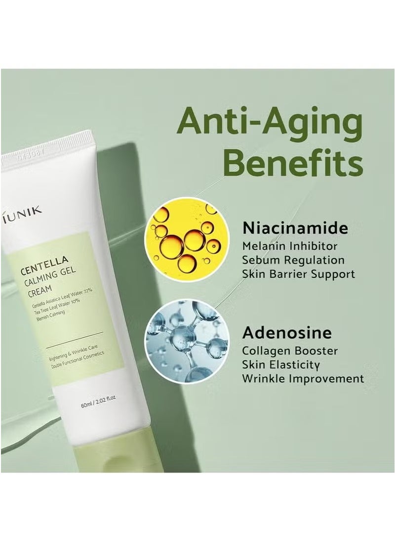 iUNIK Centella Calming Gel Cream 60 ml - Image 5