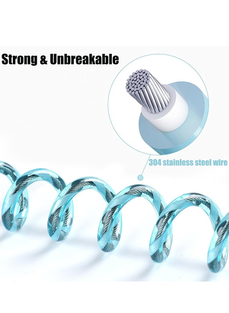 Anti Lost Wrist Link, Toddler Harness Walking Leash Safety Child Wristband Leashes for Babies Kids -Blue - Image 4