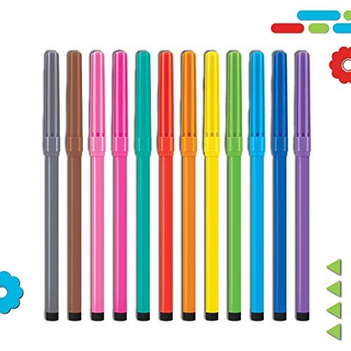 Discovery™ Art Tracing Projector Kit - 32 Stencils, 12 Markers, 20 Paper Sheets Included| Portable Arts & Crafts Activity Set| Doodle & Sketch Art Supplies| Kids Drawing Toy| Boys Girls Gift| Ages 6+ - Image 5