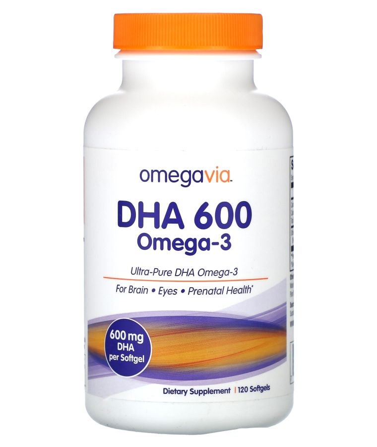 DHA 600 أوميغا-3 120 كبسولة لينة