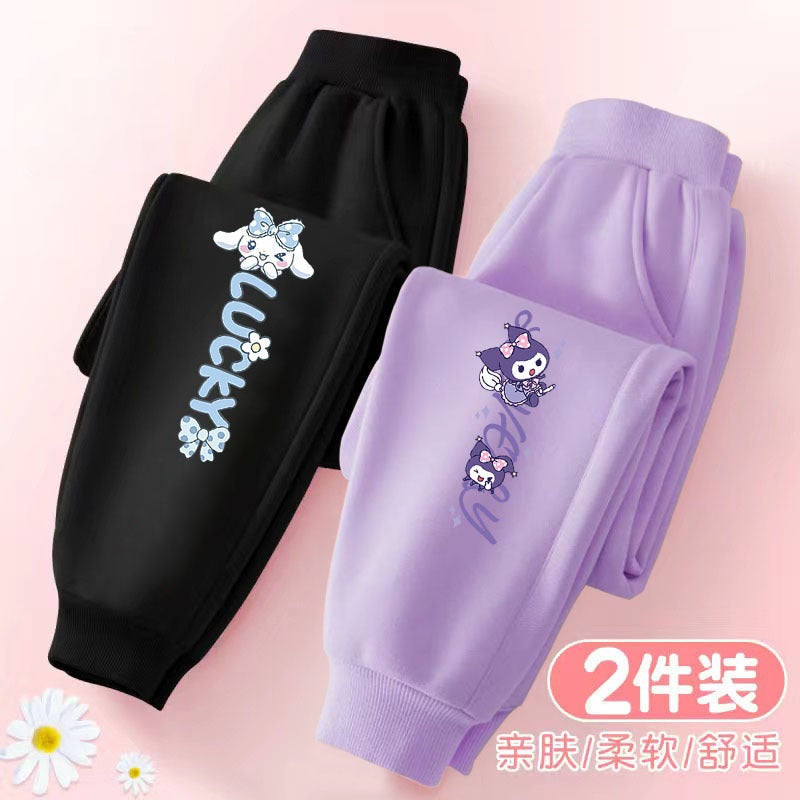 Girl'S Pants Autumn Trousers Children'S Sports Pants Girl'S Autumn Children'S Wear Sweatpants - Image 4