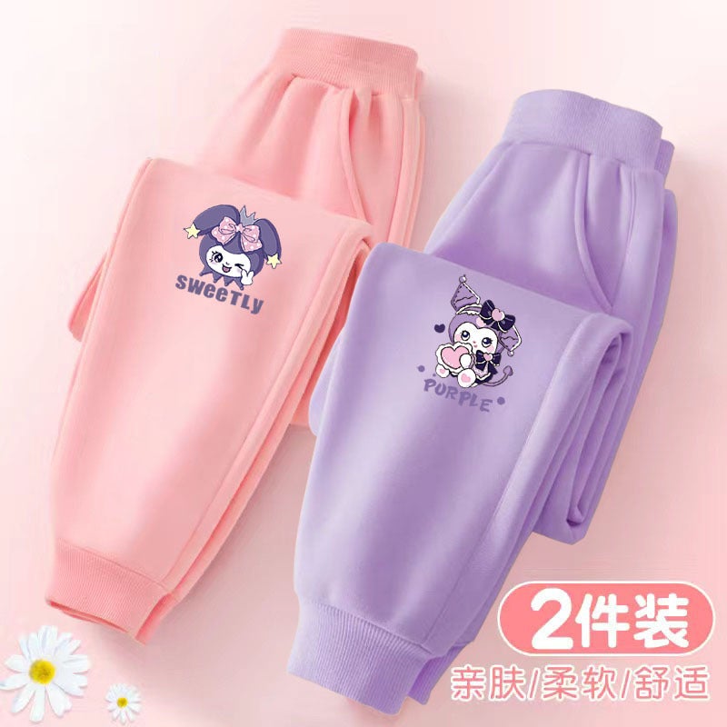 Girl'S Pants Autumn Trousers Children'S Sports Pants Girl'S Autumn Children'S Wear Sweatpants - Image 3
