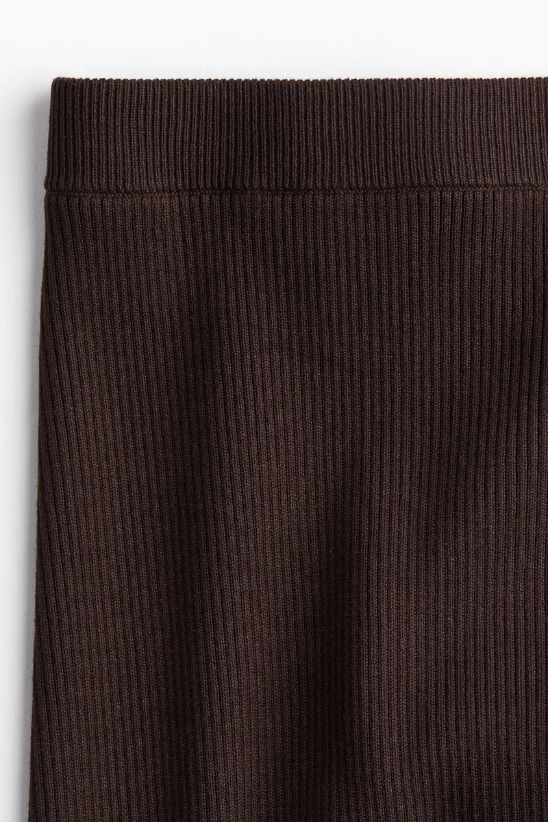 H&M Rib-knit pencil skirt