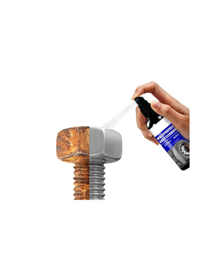 SYOSI 2 Pcs Rust Remover Spray, Multipurpose Rust Remover, Rustout Instant Remover Spray, Car Care Cleaning Rust Remover for Metal Parts - Image 1