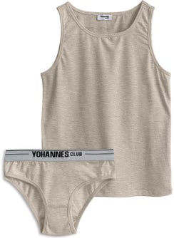 Yohannes Club Girls Cotton Underwear Set Slip Panties and Undershirt  - Image 1