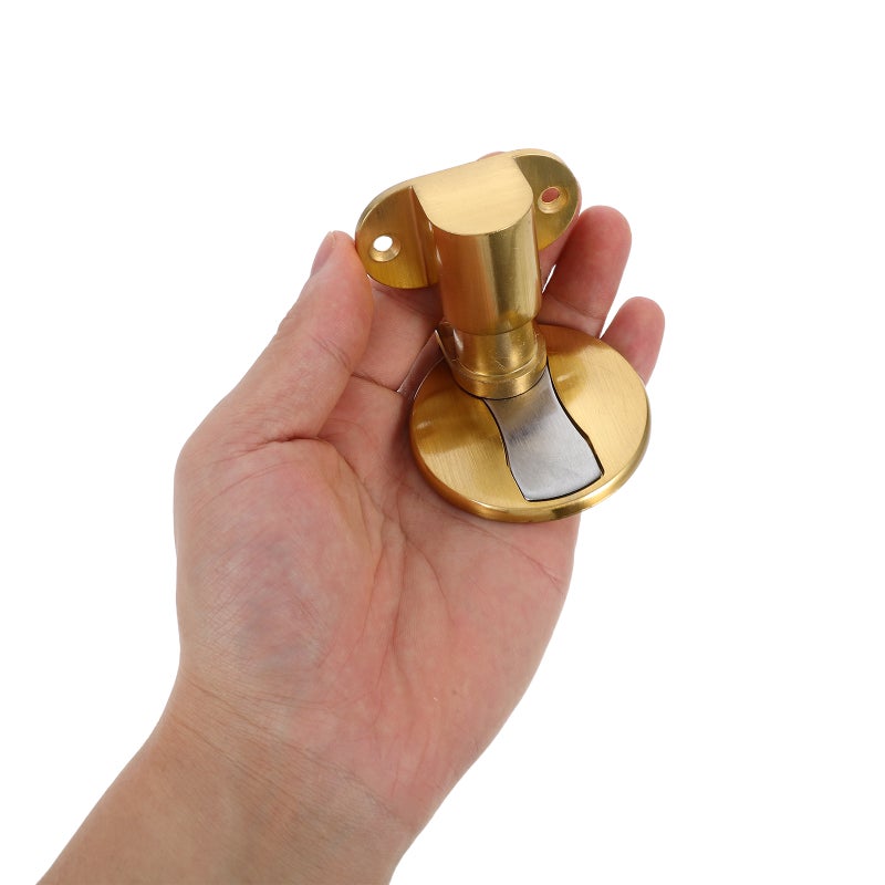 2pcs Adjustable Door Stop Stainless Steel Door Catch Silent Door Retainer For Home Or Office Prevents Door Damage Doorstops - Image 3