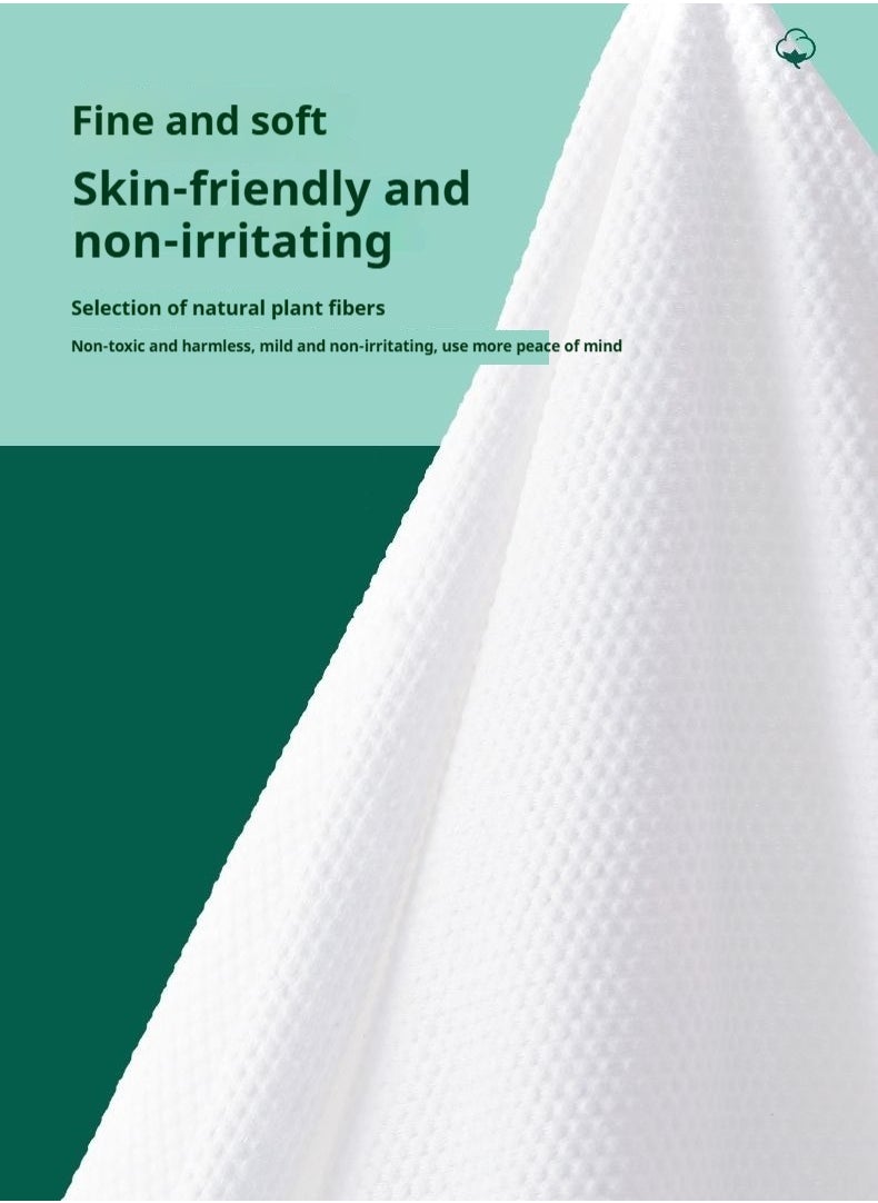 Generic Disposable Bath Towel, 5 Individually Packed, White Large Body Camping Towel, Quick Drying Disposable Towel, Thickened Absorbent 56 x 27.5 Inch（70*140CM）, Travel Shower Hiking Backpack Bathroom Convenient to Use  - Image 3