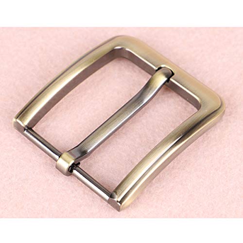 McFanBe 1.5 Inches (38-40 mm) Belt Buckle Single Prong Square Replacement Buckle for Men Women Belt (Bronze02) - Image 4