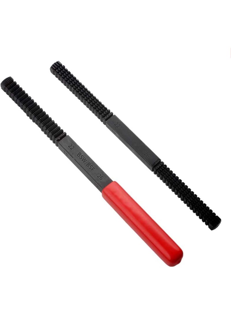 GGOOT Damaged Screw Thread Repairing File Pipe Bolt Teeth Correction Restorer Hardware Mechanics Bike Fixing Tool  - Image 1