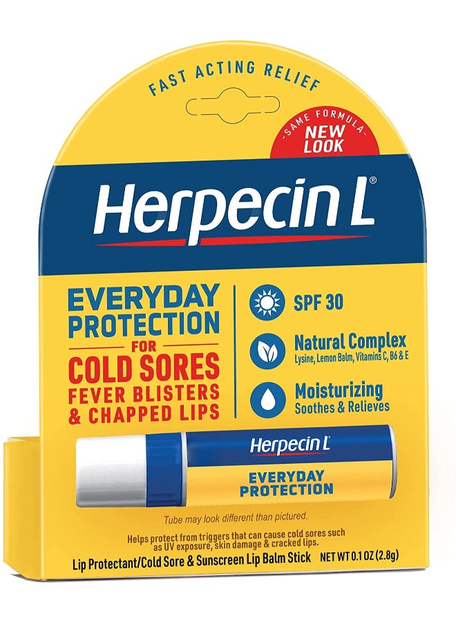 herpecin l HerpecinL Lip Balm Stick 30 SPF 01 Ounce Pack of 6 - Image 3
