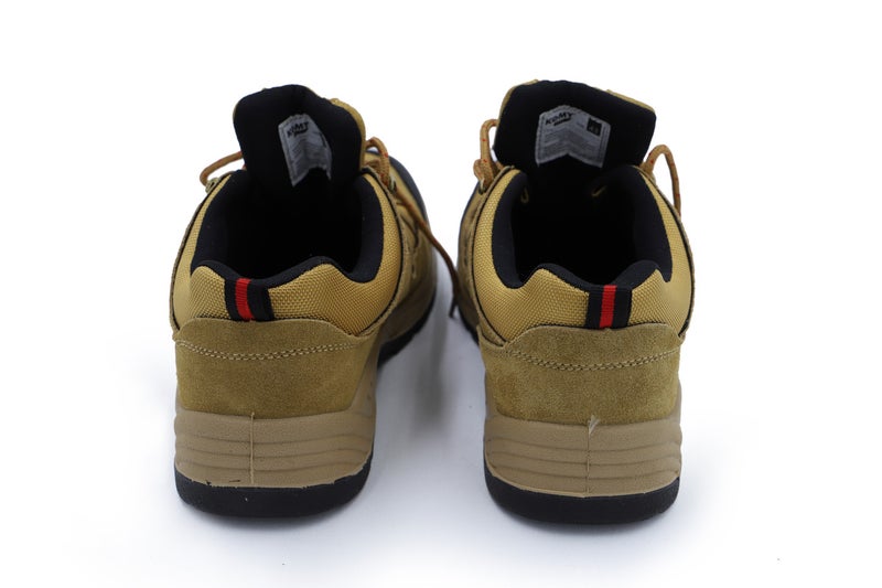 Komy Pro Series Premium  Engineer Low Ankle Safety Shoes S1PL SR Non Metalic, With Composite Toe Cap, Kevlar Midplate, Antistatic EVA , PU Daul Density Sole, Super Slip-Resistant , Breathable & Abrasion Resistant Mesh Lining  & Brown Cow Suede Leather Upper  - Model No:KMS300P - Image 2