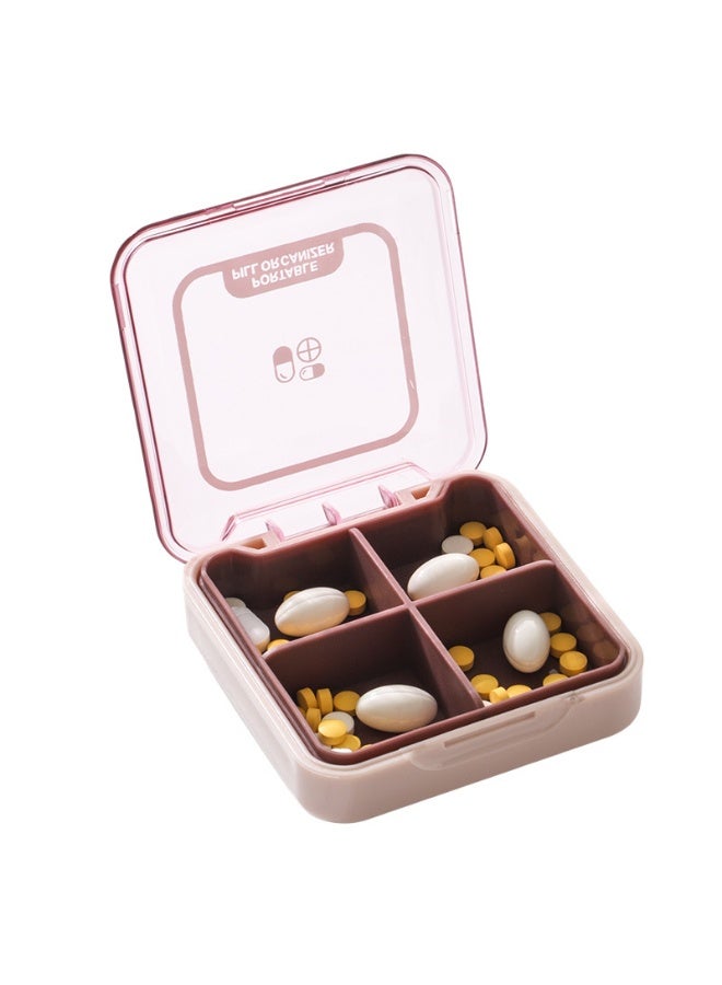 صندوق حبوب محمول بالجملة من المصنع مع مقسمات متعددة لاستخدام المكتب والمدرسة والسفر والمنزل، وعلبة لتخزين حبوب الأدوية - Image 3