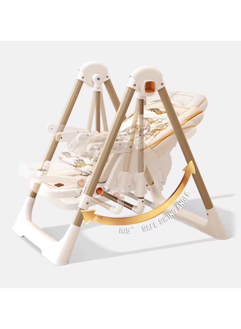 OLUDENIZ 3-in-1 Multifunctional Baby High Chair - Dining, Feeding, and Swing Seat - Image 3