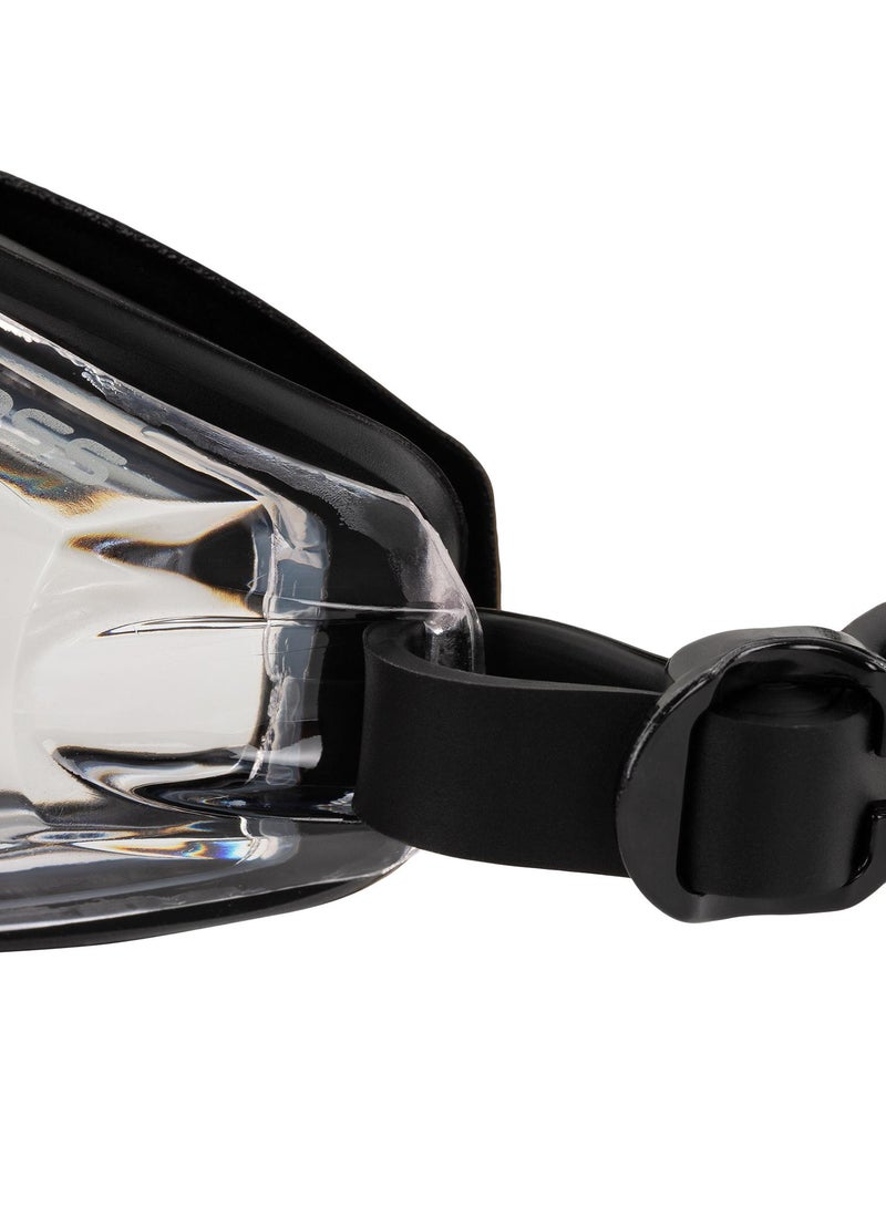 Joss Core Black Adult Swimming Goggles  Clear Lenses For Optimal Visibility, Adjustable Nose Bridge, Forked Strap For Secure Fit, Ideal For All Swimmers - Image 4