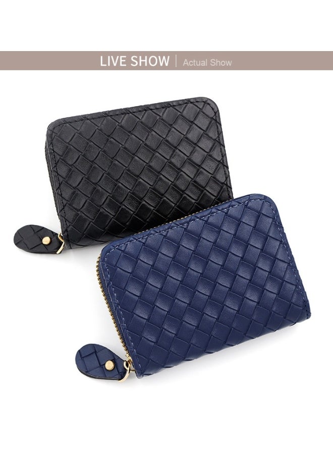 NIBEMINENT Women's Card Bag Simple Style Ultra-thin Card Bag Candy Color Large Capacity Multi-card Bag Zipper Bag Clutch Bag  - Image 3