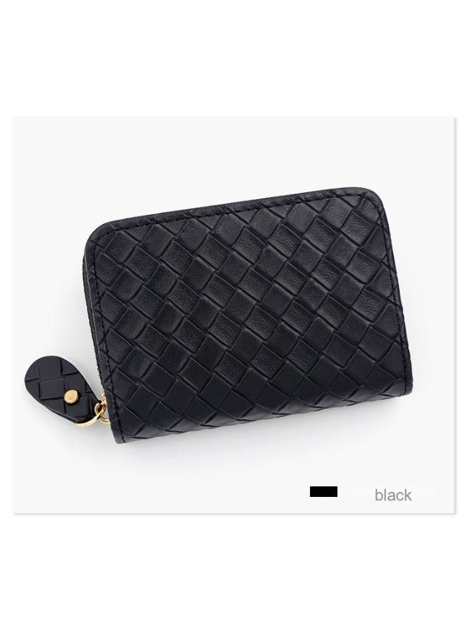 NIBEMINENT Women's Card Bag Simple Style Ultra-thin Card Bag Candy Color Large Capacity Multi-card Bag Zipper Bag Clutch Bag  - Image 2