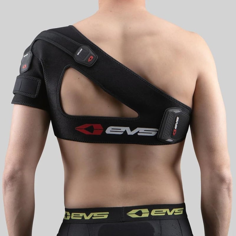 EVS Sports SB03 Shoulder Brace for Rotator Cuff Support - Black, X-Large - Image 4