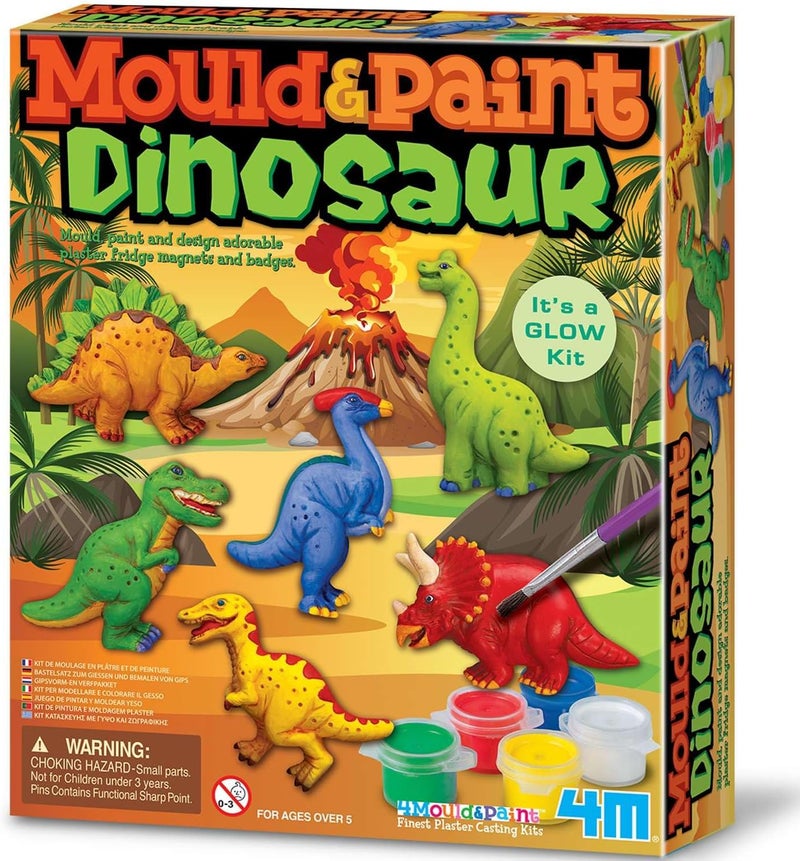 4M Dinosaur Mould And Paint - Image 1