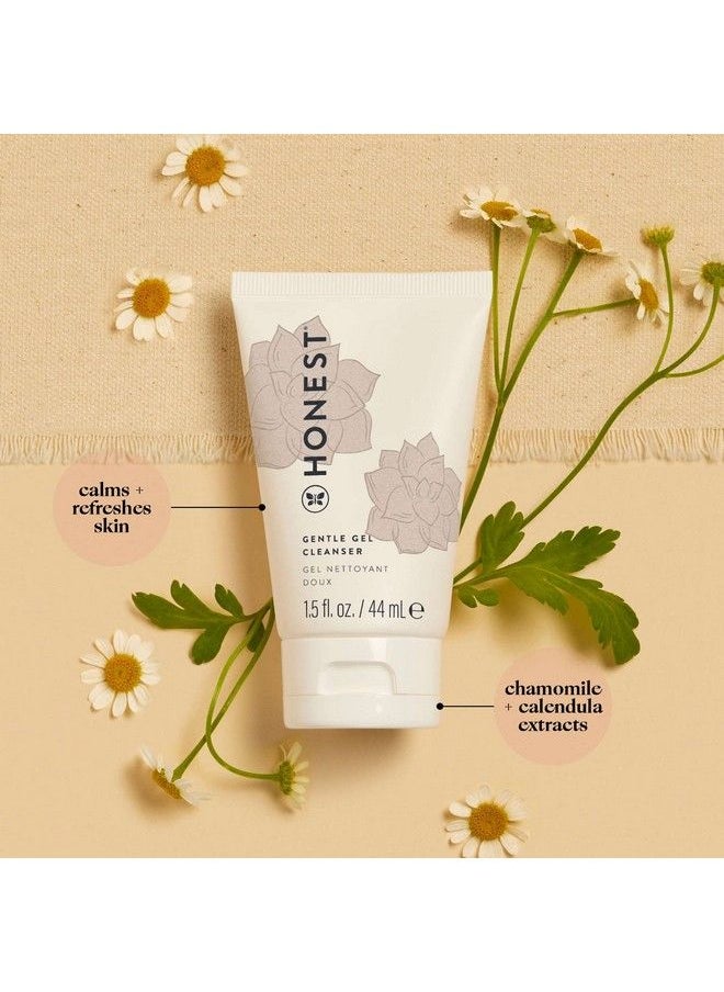 Honest Beauty Gentle Gel Cleanser Mini With Chamomile & Calendula Extracts | Travel Size | Dermatologist Tested & Cruelty Free | 1.5 Fl. Oz.  - Image 5