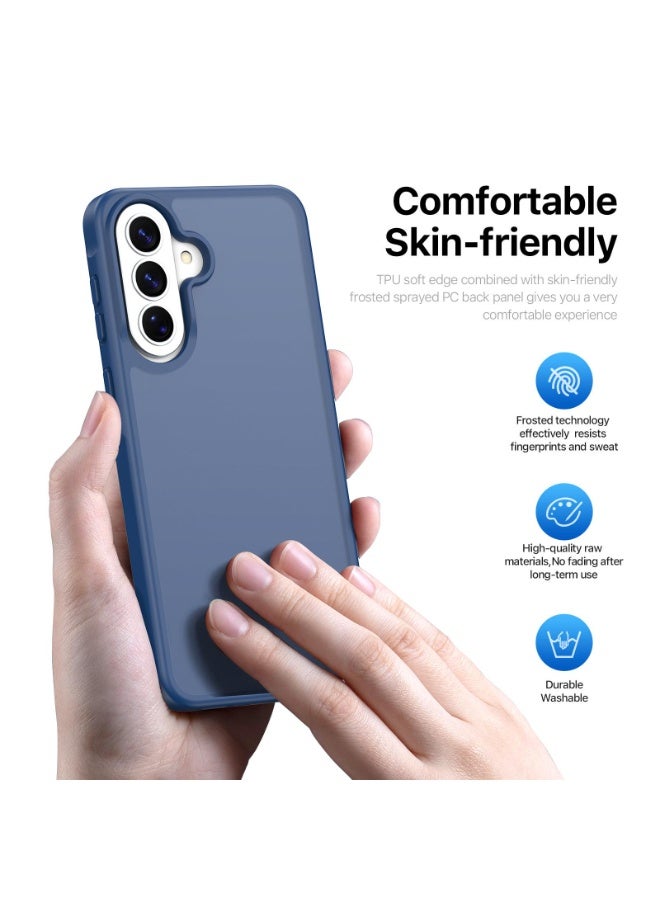 DUX DUCIS Yind Series TPU Hybrid PC Phone Case For Samsung Galaxy A57 5G (Dark Blue) - Image 4