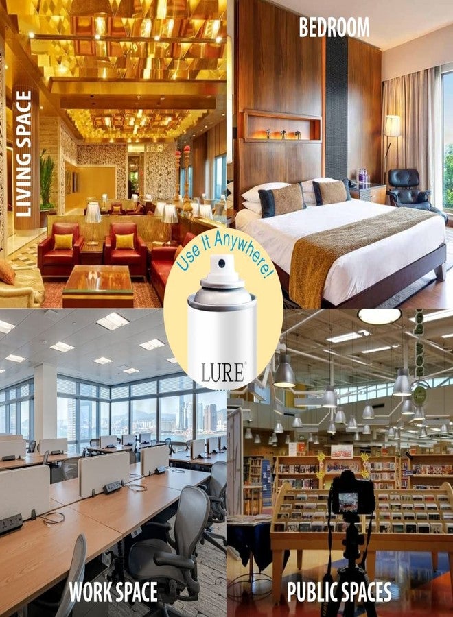 لور معطر جو للغرف من لور للمنزل والمكتب - مجموعة جرين فالي (عبوة من 6 قطع، 220 مل لكل قطعة) - Image 4