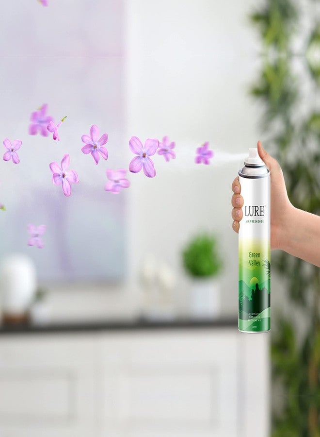 لور معطر جو للغرف من لور للمنزل والمكتب - مجموعة جرين فالي (عبوة من 6 قطع، 220 مل لكل قطعة) - Image 3