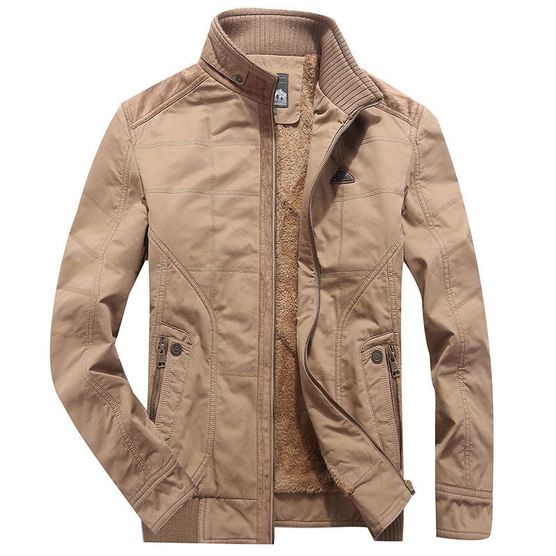 New Cotton-Padded Men'S Cotton-Padded Men'S Cotton-Padded Jacket Short Large Size Coat 518 - Image 5