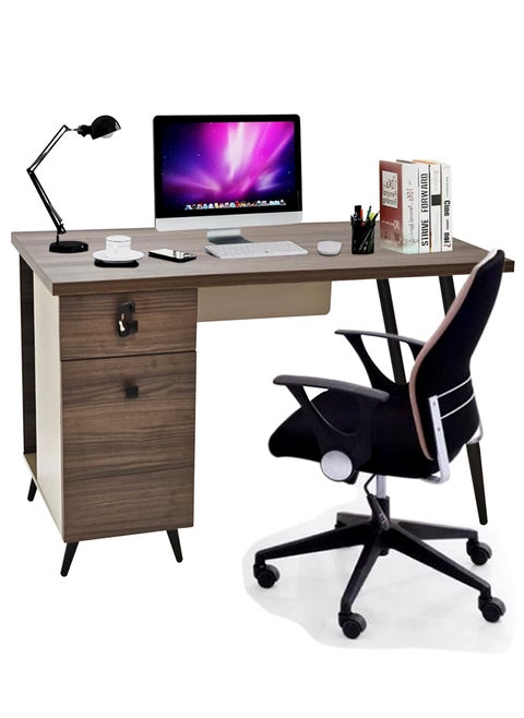 Wood Office Desk Computer Table, Modern Computer Desk Or Study Table 120*60*75cm.