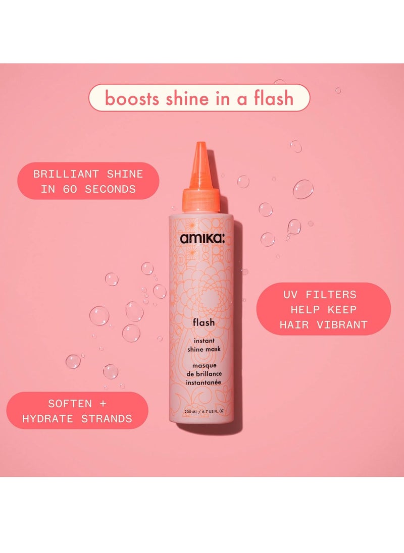 amika - amika flash instant shine mask 200ml - Image 1