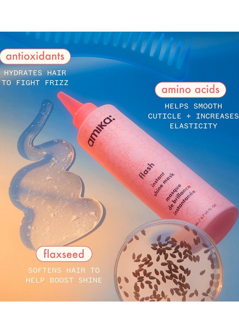 amika - amika flash instant shine mask 200ml - Image 1